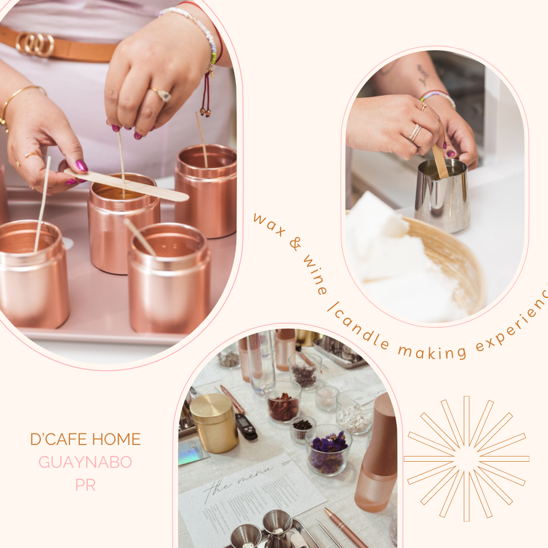 Candles & Coffee | FEB 15 | Valentine's Candle Making Experience