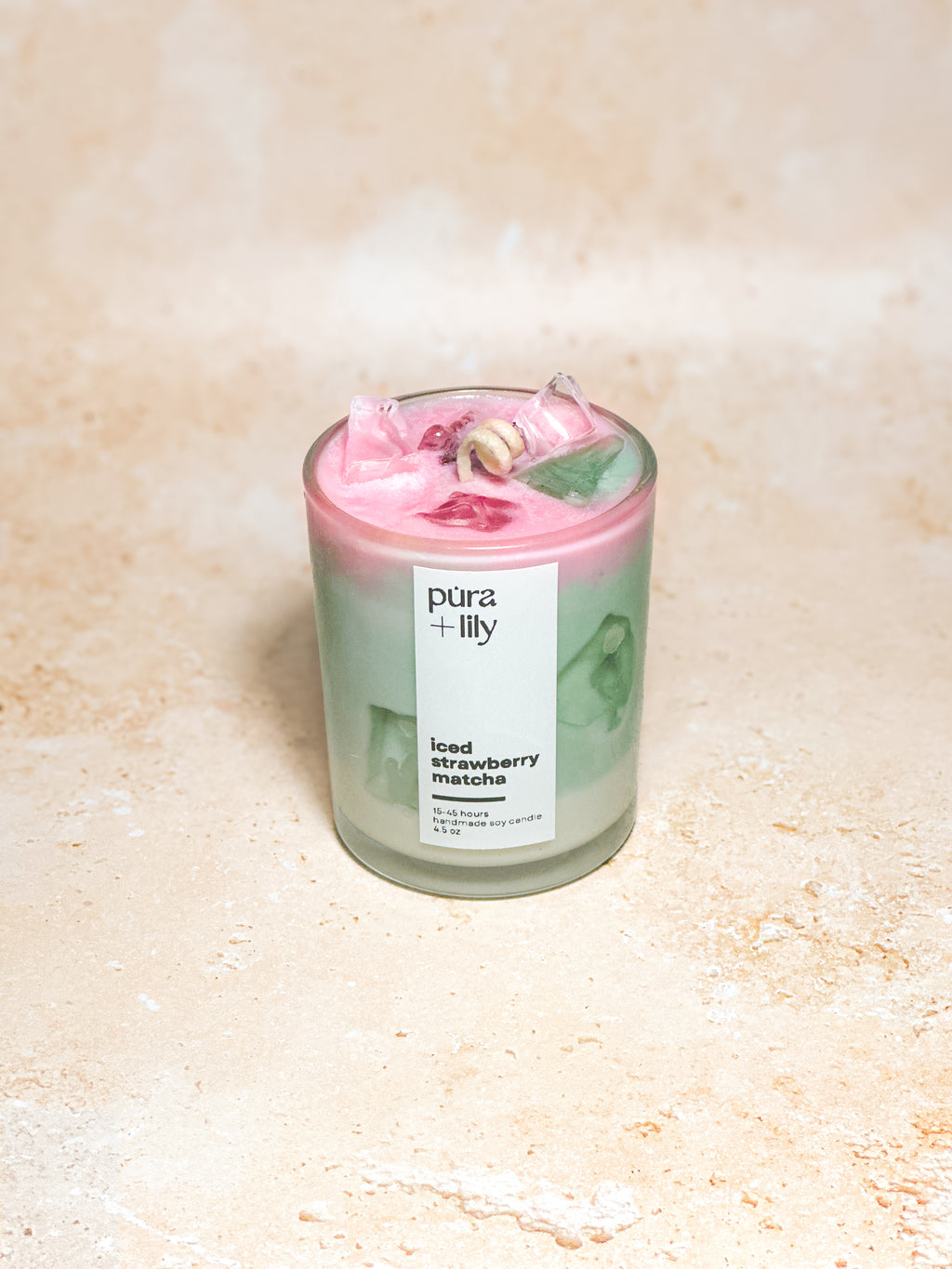 Iced Strawberry Matcha