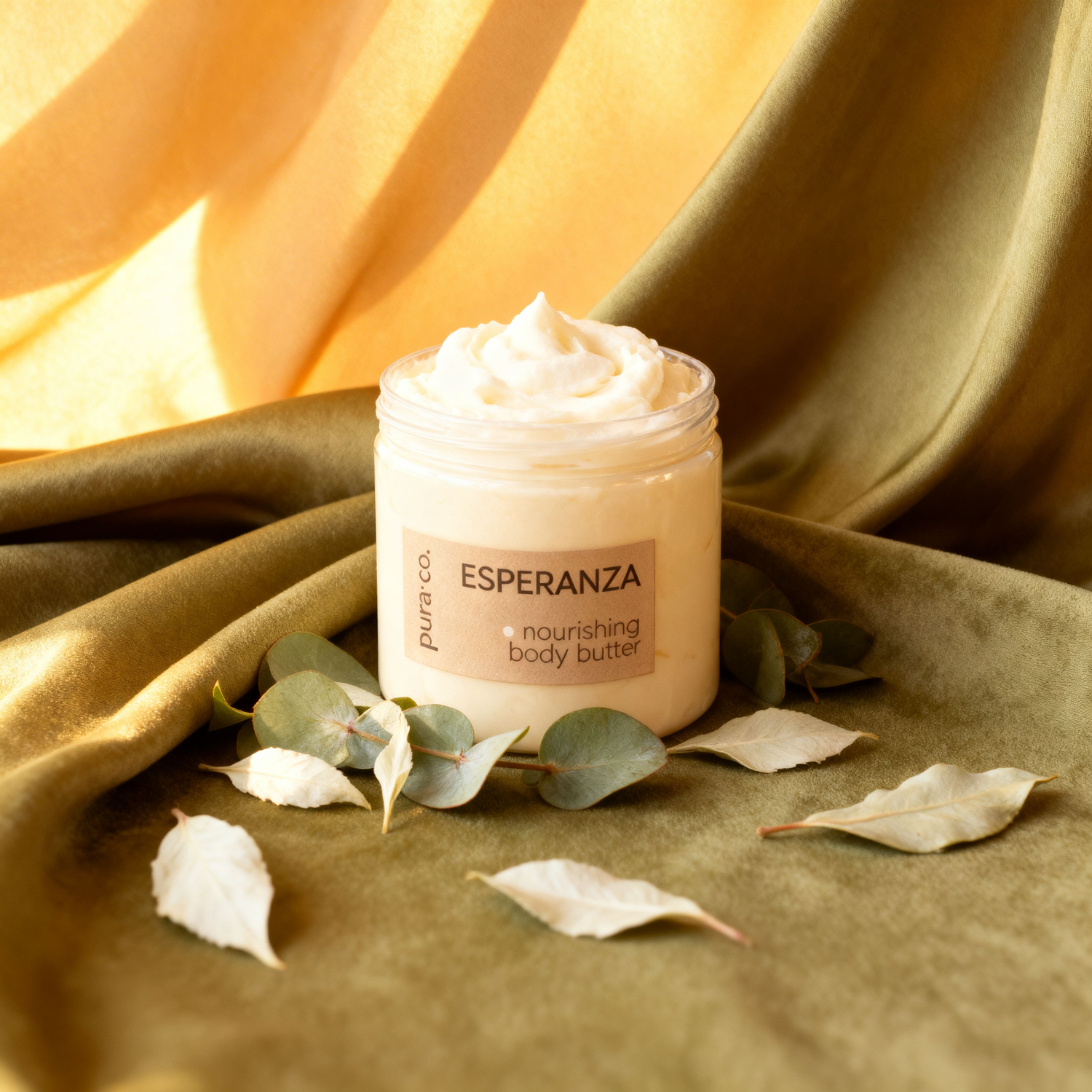 Pura+Co | Body butter |  White Tea and Eucalyptus Scent | Handmade Skin Care | Puerto Rico