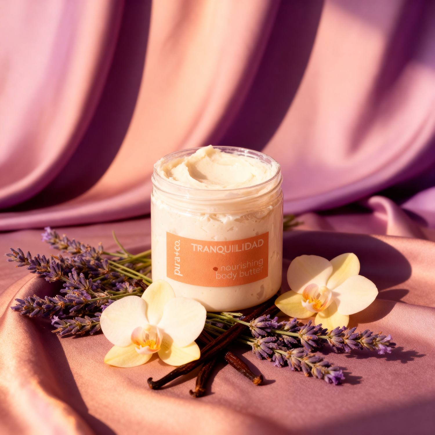 Pura+Co | Body butter |  Lavender Vanilla Scent | Handmade Skin Care | Vegan | Puerto Rico