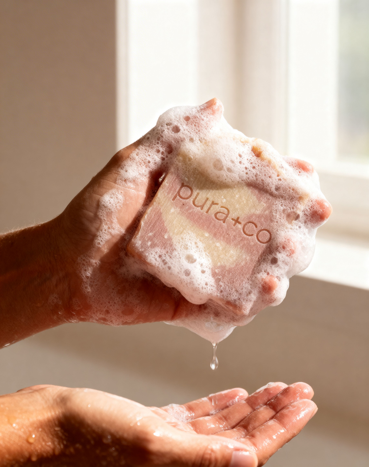 Pura+Co | Jabón Artesanal | Artisanal Soap | Cold-process Soap | Grapefruit and Mint Scent | Handmade Skin Care | Puerto Rico