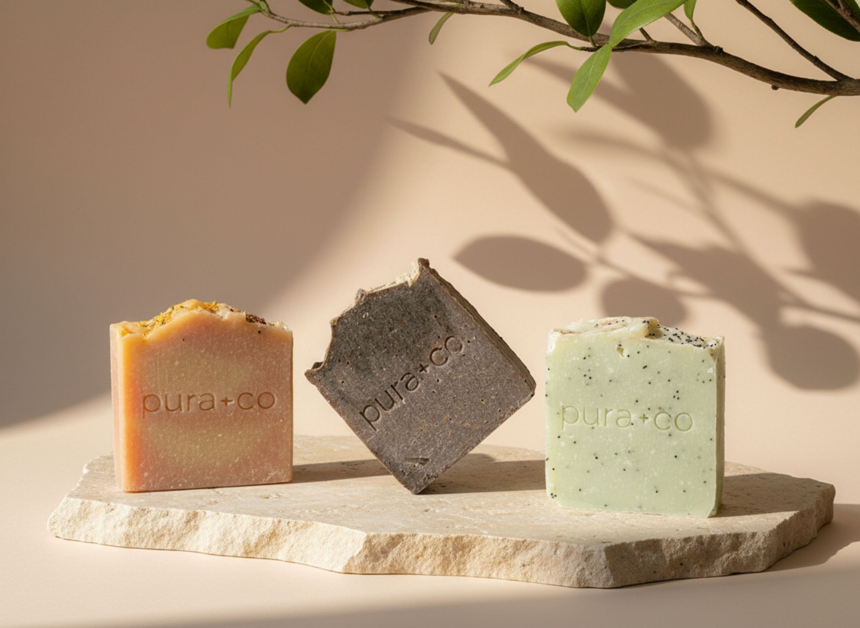 Pura+Co | Grupo de Jabónes Artesanales | Artisanal Soap | Cold-process Soap | Handmade Skin Care | Puerto Rico 